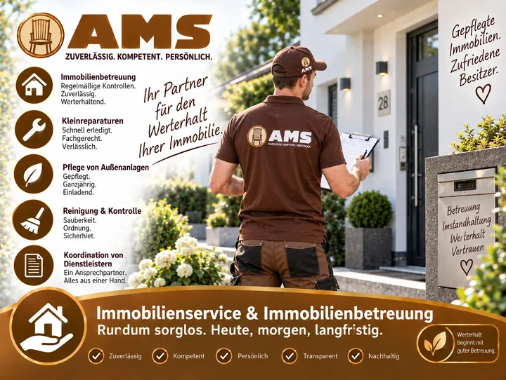 umfassende Betreuung Ihrer Immobilie - Reparaturarbeiten & Organisation