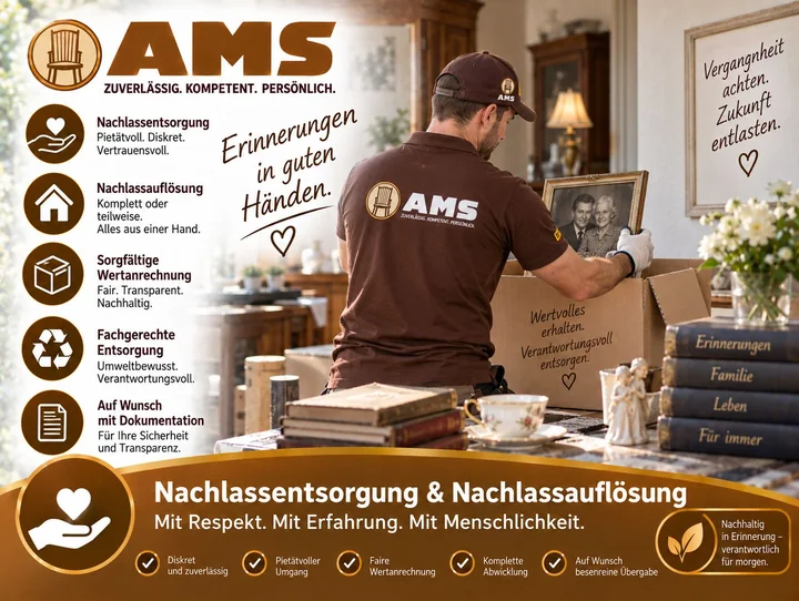Nachlass nach Todesfall räumen lassen