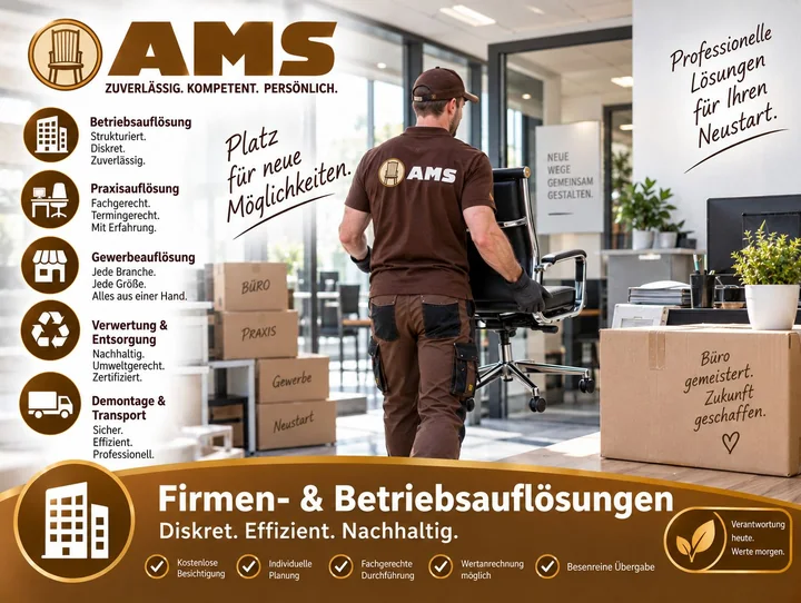 Günstige Räumung von Gewerbe Büro oder Firma & Praxis